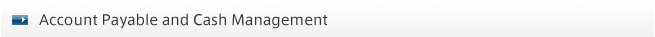 Account Payable and Cash Management